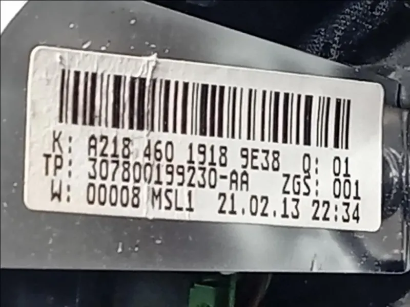 Volante A2184601918 Mercedes Classe B W246 2012