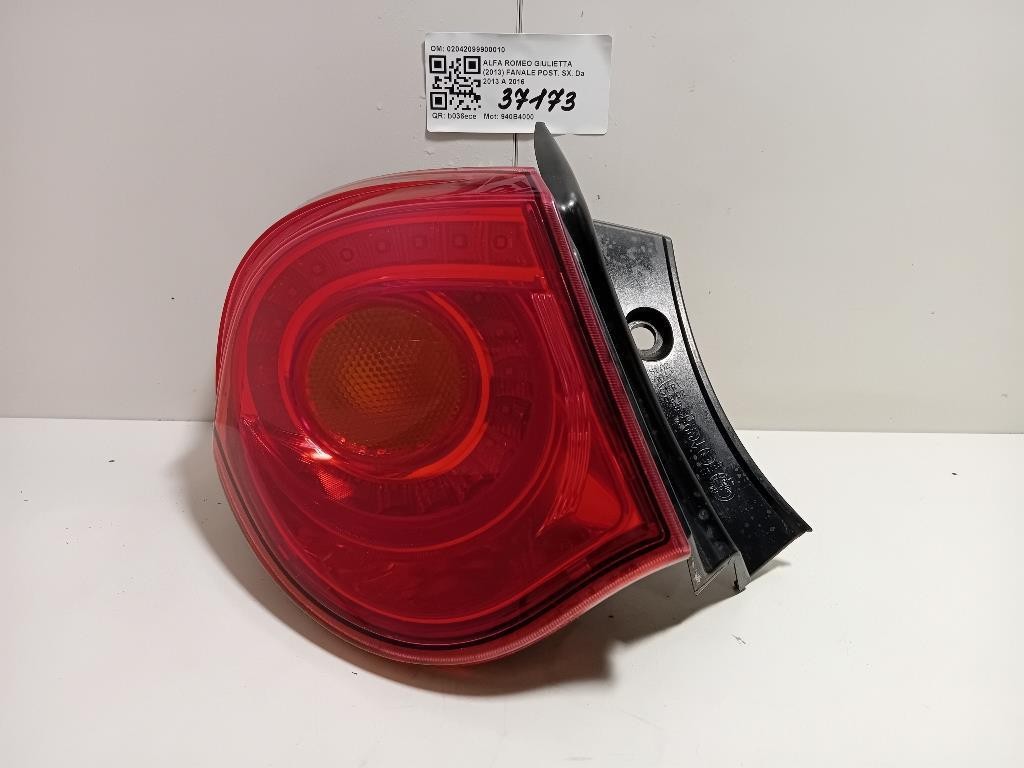 Fanale POST SX 02042099900010 Alfa Romeo Giulietta 2013