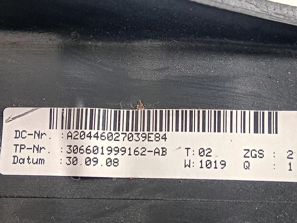 Volante 306601999162 Mercedes Classe C W204 2007