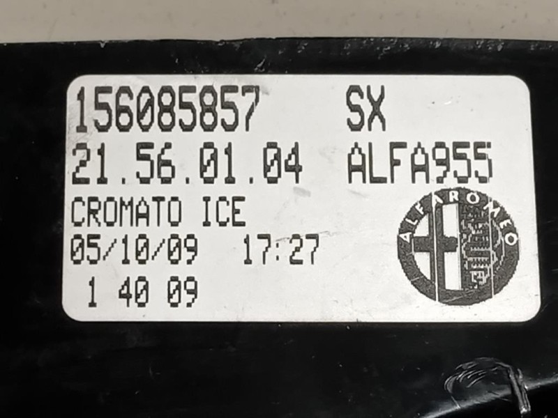 Fanale POST SX 156085857 Alfa Romeo MITO 2008