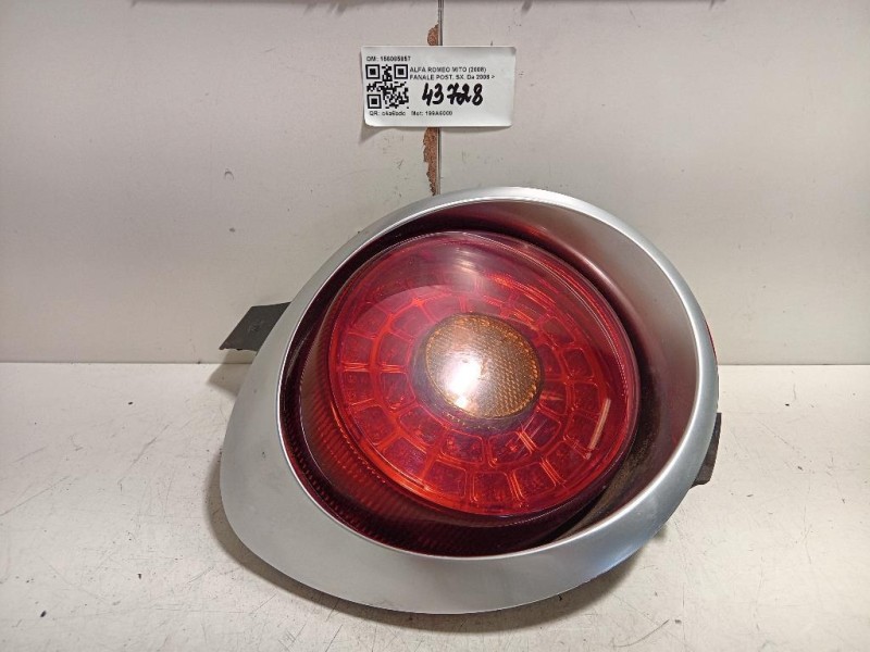 Fanale POST SX 156085857 Alfa Romeo MITO 2008