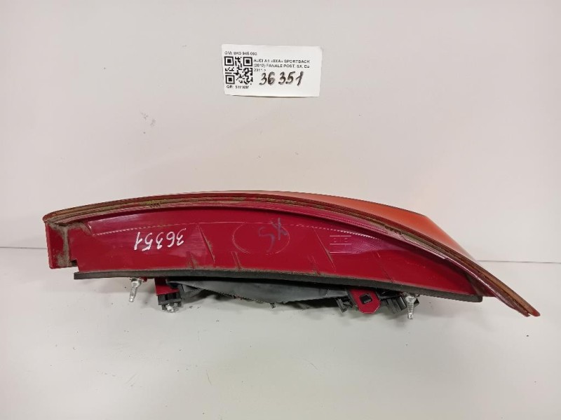 Fanale POST SX 8K0945093 Audi A1 8XA Sportback 2012