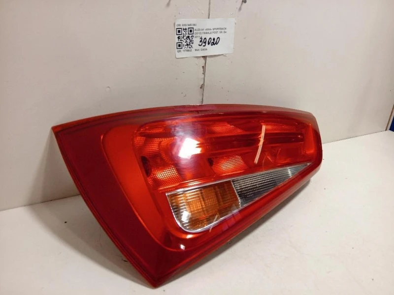 Fanale POST SX 8X0 945 093 Audi A1 8XA Sportback 2012