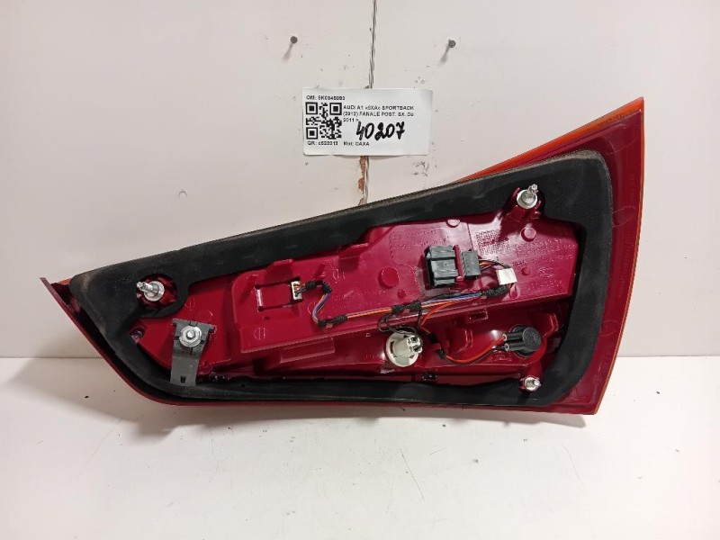 Fanale POST SX 8K0945093 Audi A1 8XA Sportback 2012