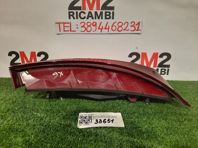 Fanale POST SX 8K0 945 093 Audi A1 8XA Sportback 2012