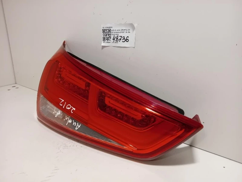 Fanale POST SX 8X0945093B Audi A1 8XA Sportback 2012