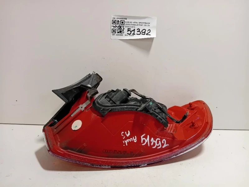 Fanale POST SX 8P4945095E Audi A3 8PA Sportback 2008