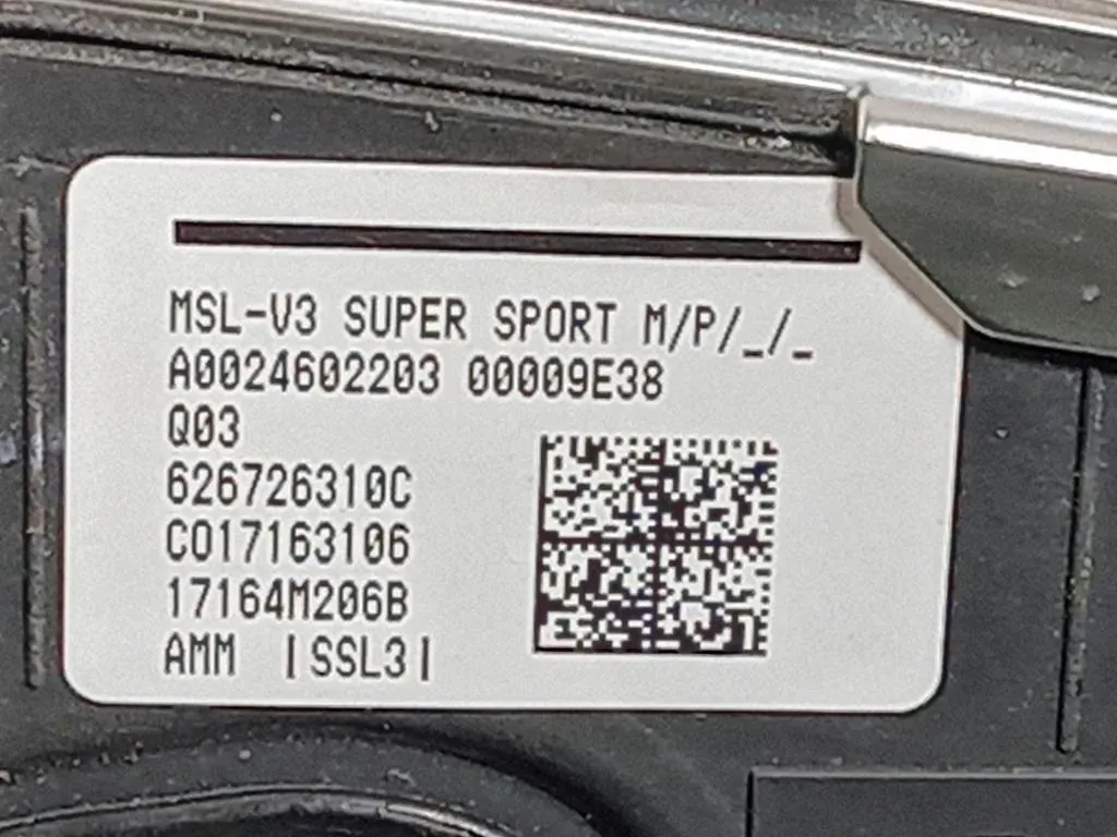 Volante A0024602203 Mercedes Classe GLE W166 2015