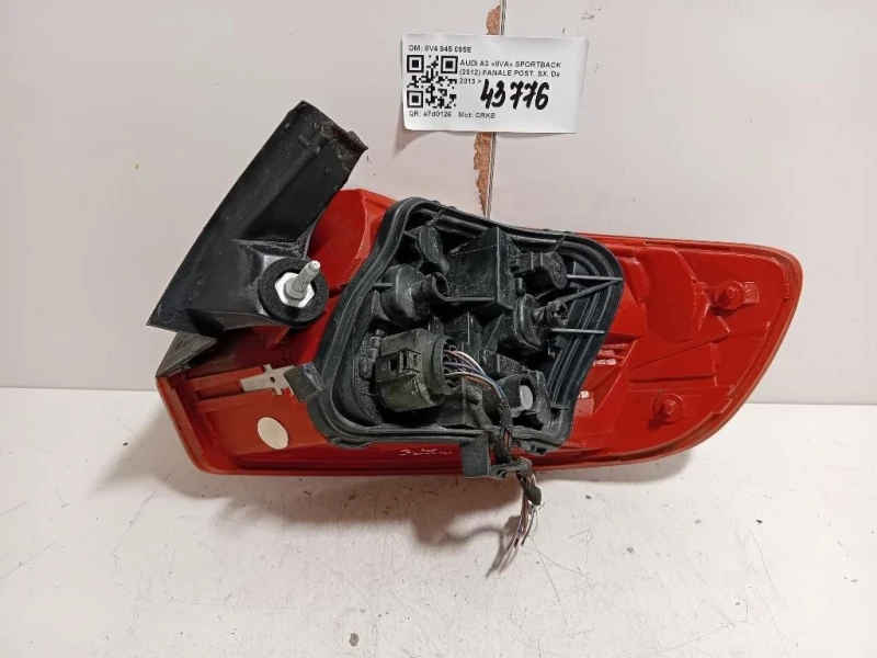 Fanale POST SX 894 945 095E Audi A3 8PA Sportback 2010
