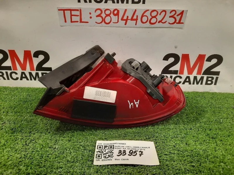 Fanale POST SX 8K5945095D166963 Audi A4 8K2 2008