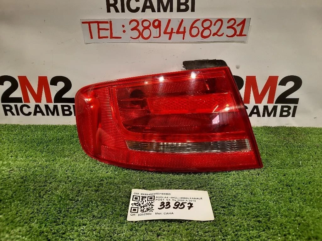 Fanale POST SX 8K5945095D166963 Audi A4 8K2 2008