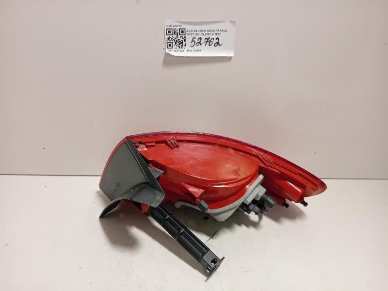 Fanale POST SX 219701 Audi A4 8K2 2008