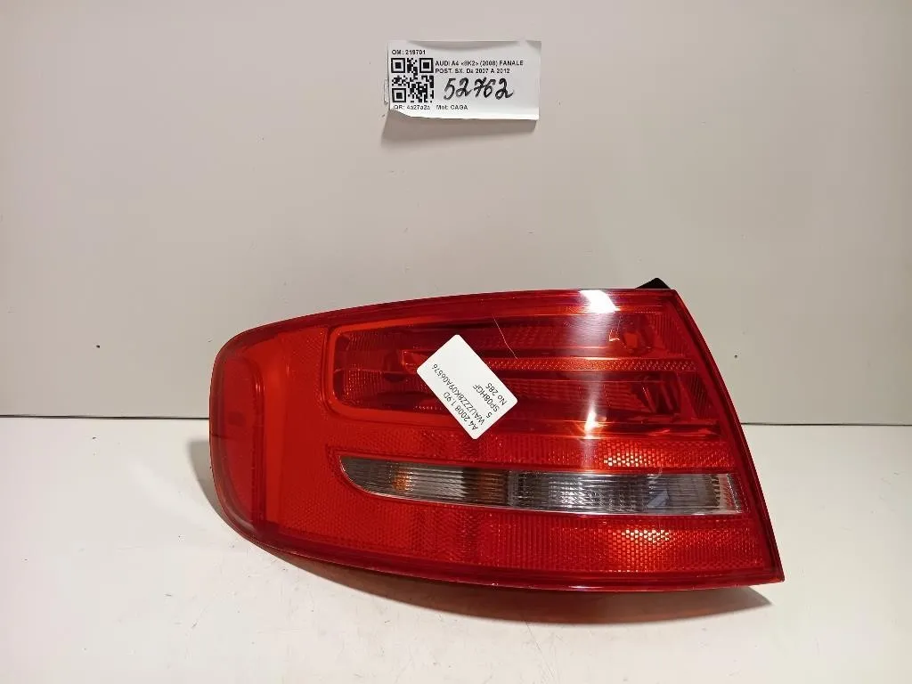 Fanale POST SX 219701 Audi A4 8K2 2008