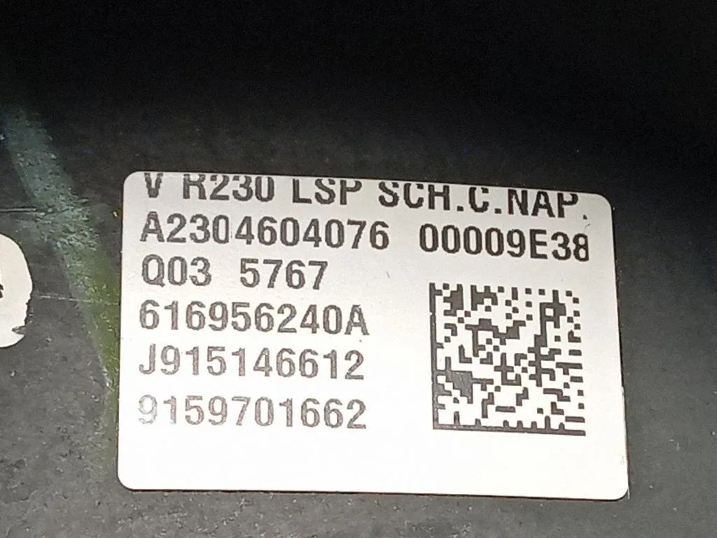 Volante A2304604076 Mercedes Classe SLK R171 2004