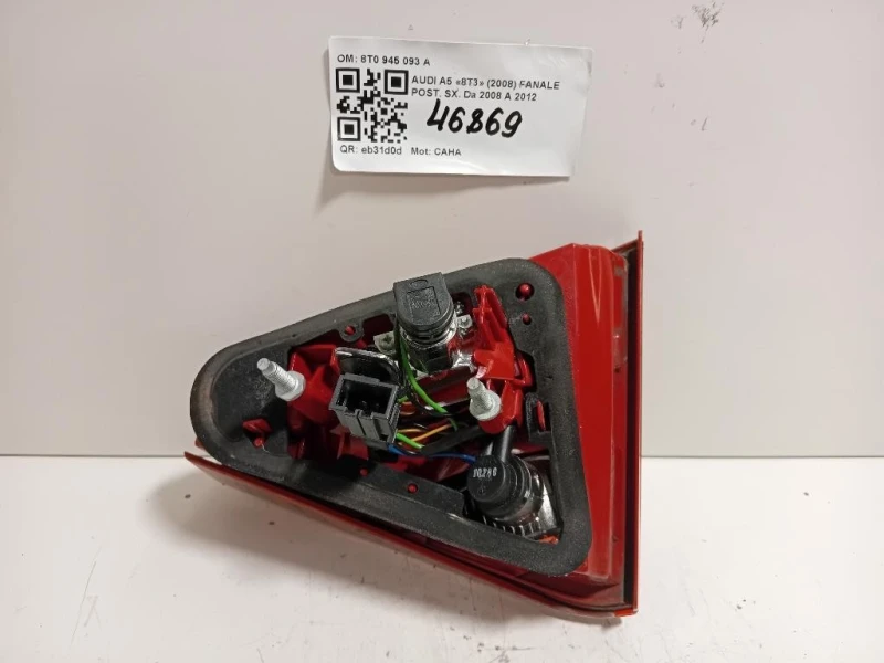 Fanale POST SX 8T0 945 093 A Audi A5 8T3 2008
