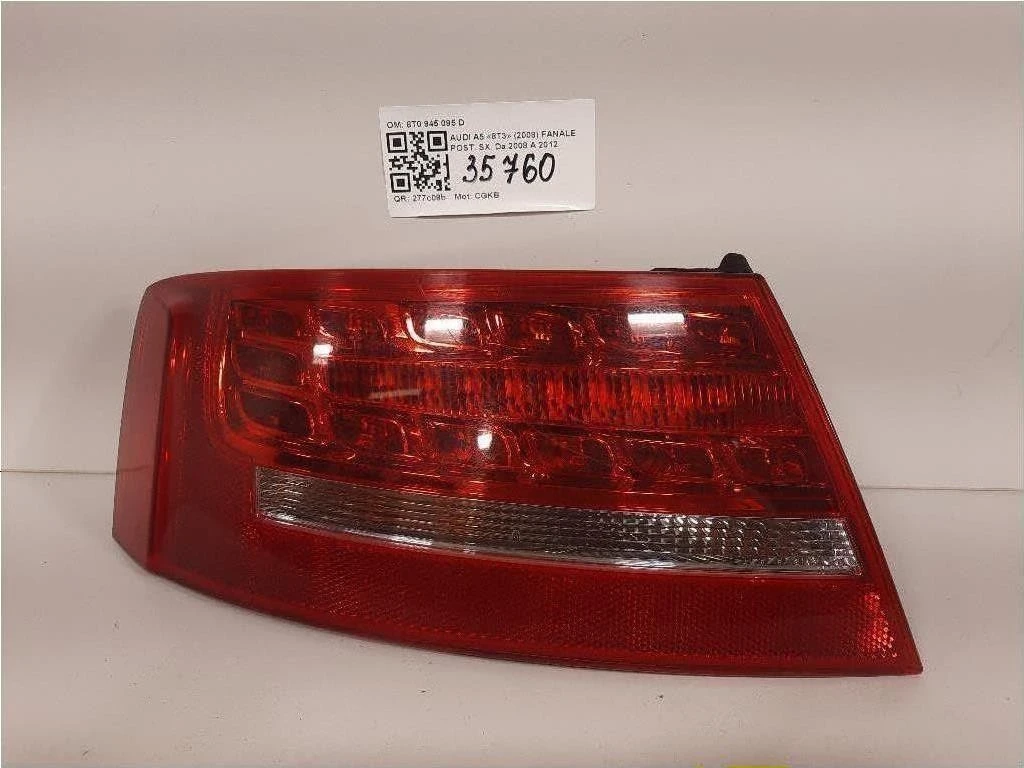 Fanale POST SX 8T0 945 095 D Audi A5 8T3 2008