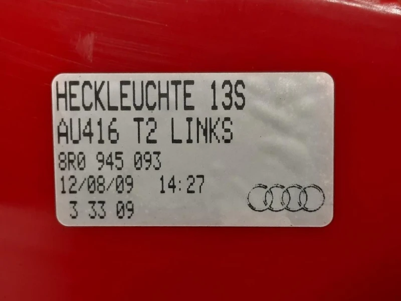 Fanale POST SX 8R0945093 Audi Q5 8RB 2009