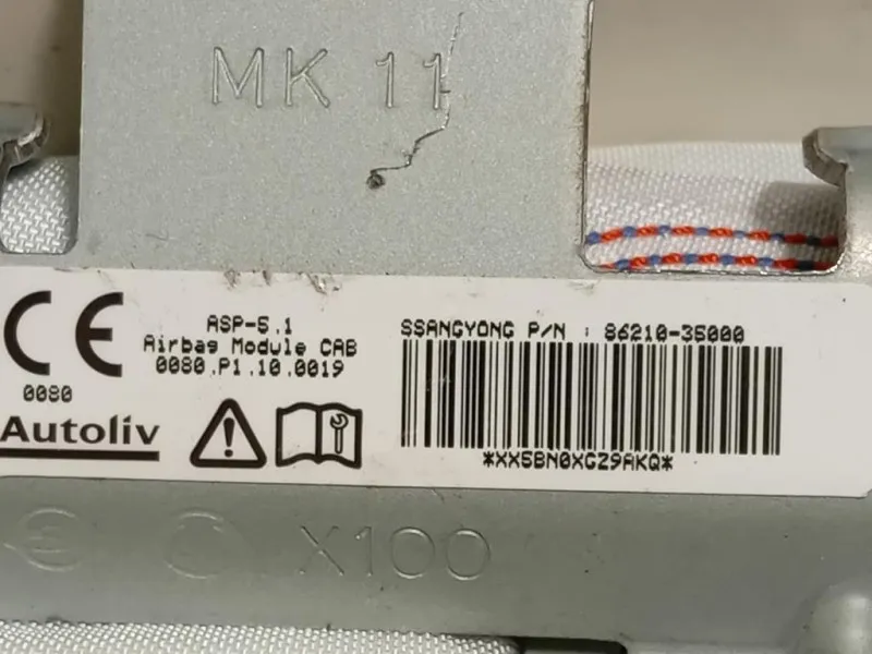 Air-bag A Tendina SX 86210-35000 Ssangyong Tivoli 2015