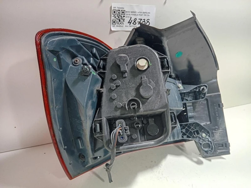 Fanale POST DX 7424494 Bmw Serie 1 F20 Berlina 2015