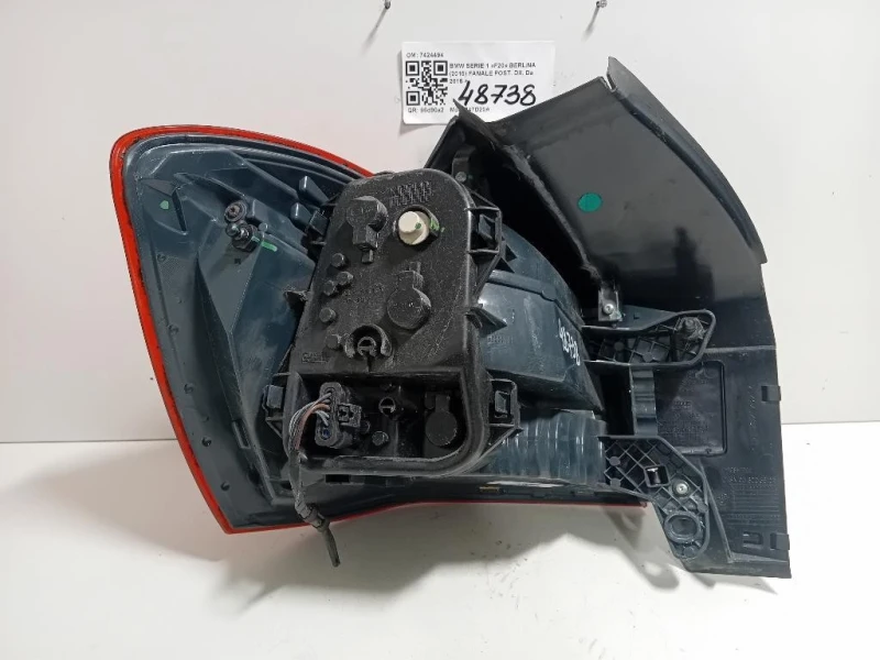 Fanale POST DX 7424494 Bmw Serie 1 F20 Berlina 2015