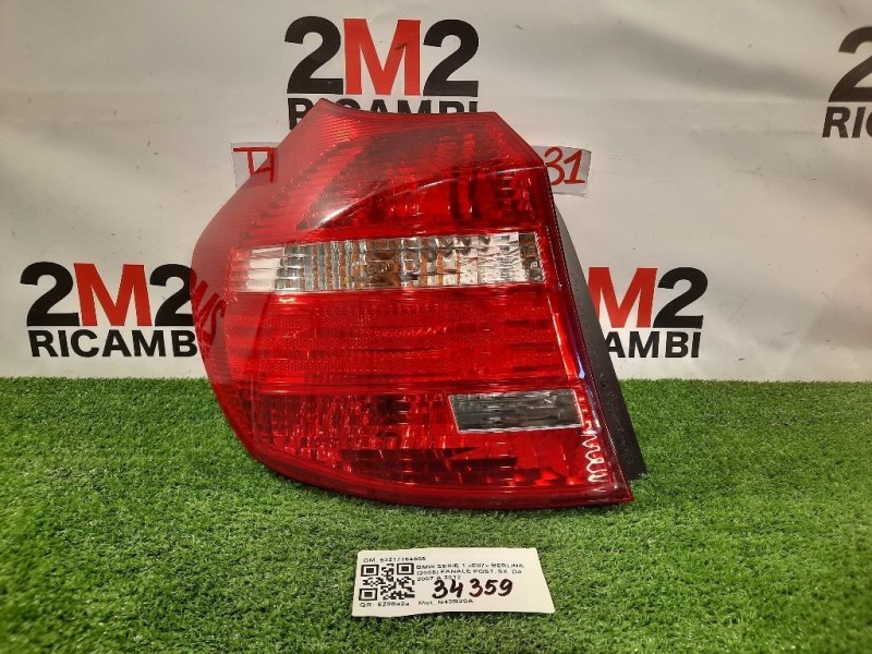 Fanale POST SX 63217164955 Bmw Serie 1 E87 Berlina 2005