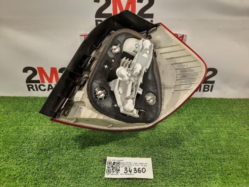 Fanale POST SX 63217164955 Bmw Serie 1 E87 Berlina 2005