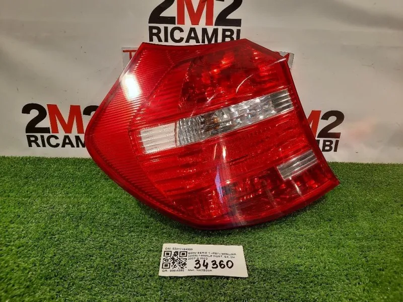 Fanale POST SX 63217164955 Bmw Serie 1 E87 Berlina 2005