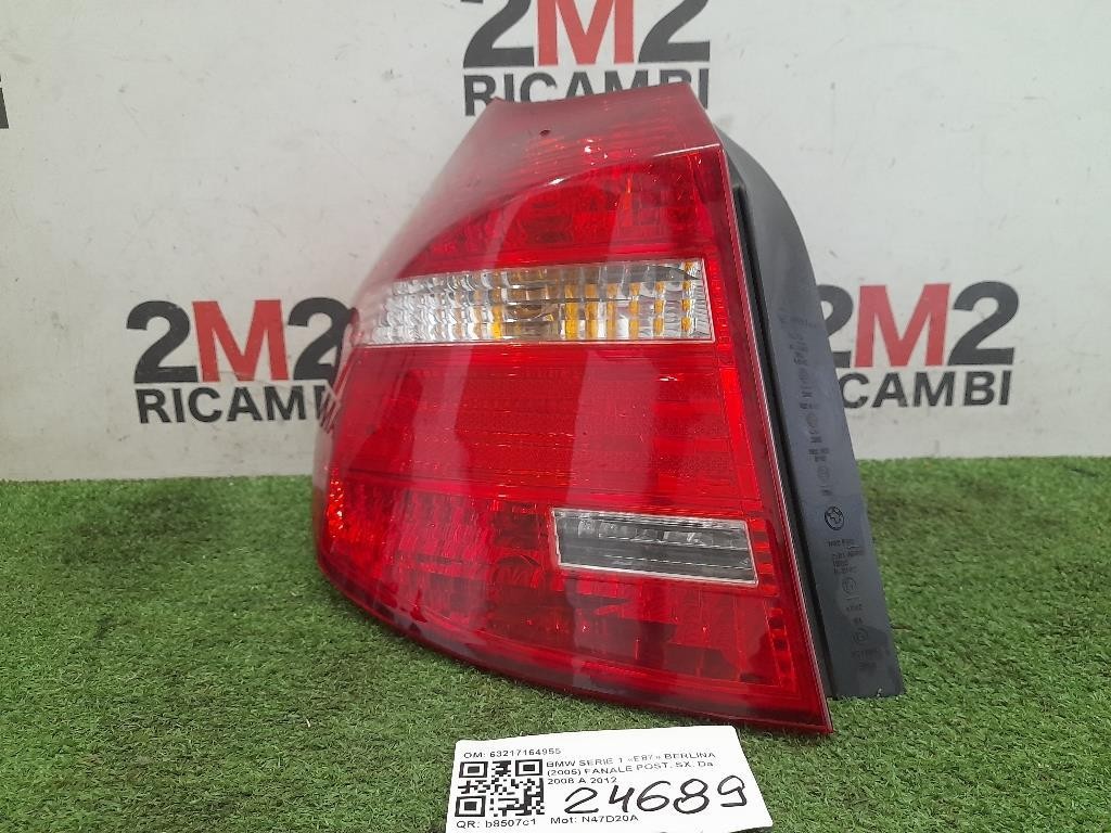 Fanale POST SX 63217164955 Bmw Serie 1 E87 Berlina 2005