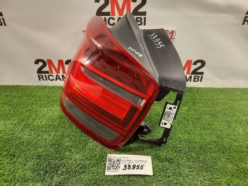 Fanale POST SX 63021 7 241 543-09 Bmw Serie 1 F20 Berlina 2012