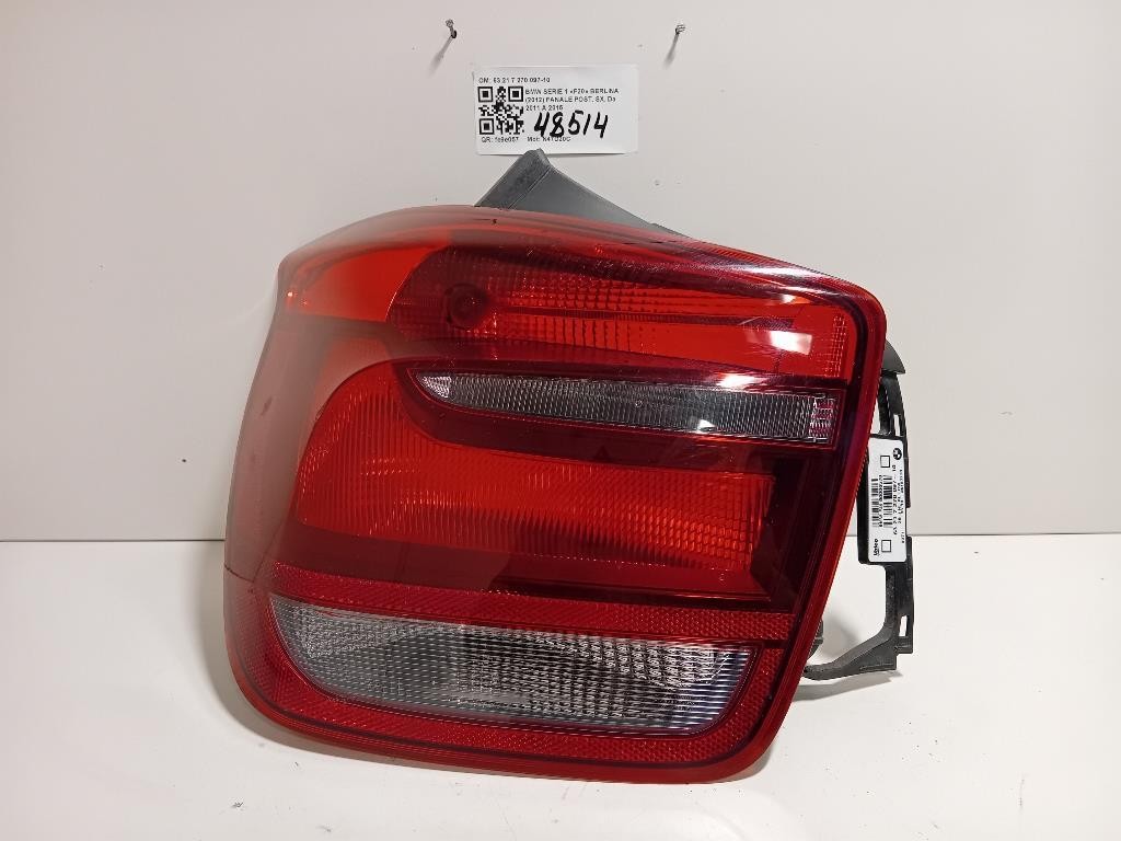 Fanale POST SX 6321 7 270 097-10 Bmw Serie 1 F20 Berlina 2012