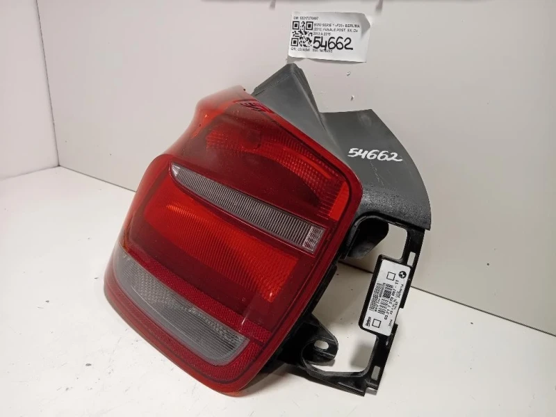 Fanale POST SX 63217270097 Bmw Serie 1 F20 Berlina 2012