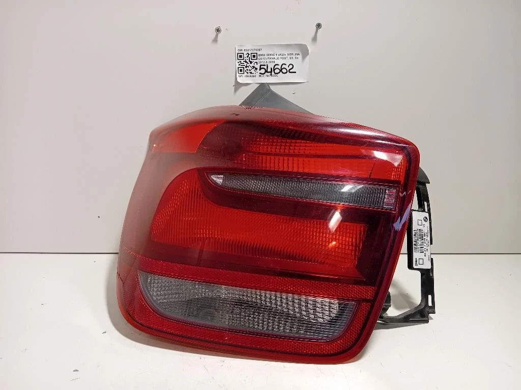 Fanale POST SX 63217270097 Bmw Serie 1 F20 Berlina 2012
