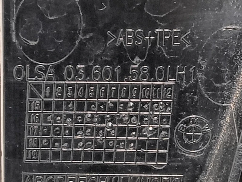 Fanale POST SX F0360158 Bmw Serie 1 F20 Berlina 2015