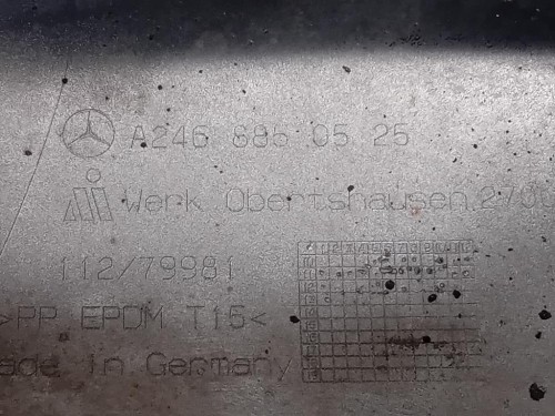 Paraurti ANT A2468850525 Mercedes Classe B W246 2012
