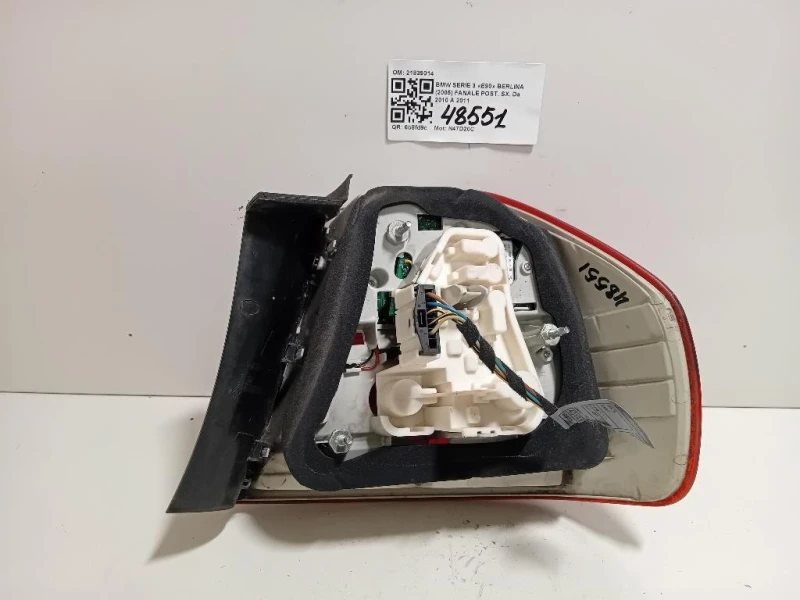 Fanale POST SX 21839014 Bmw Serie 3 E90 Berlina 2005