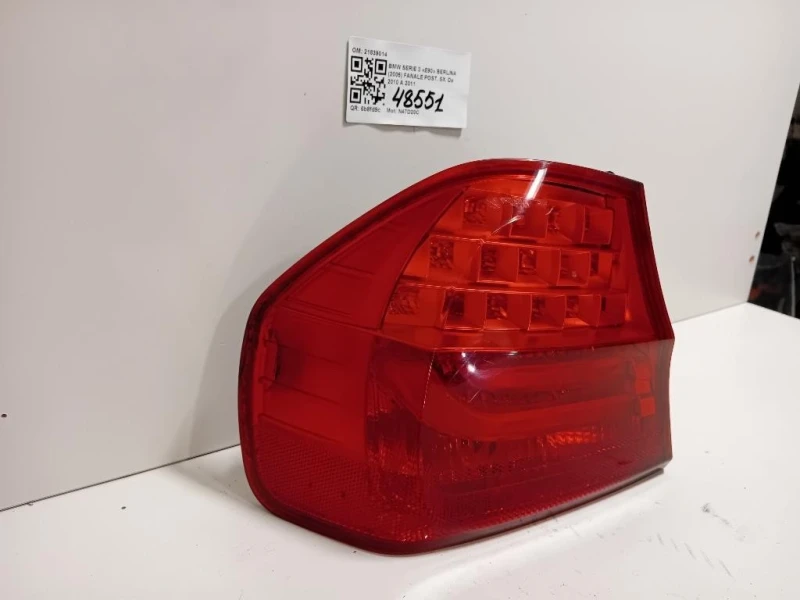 Fanale POST SX 21839014 Bmw Serie 3 E90 Berlina 2005