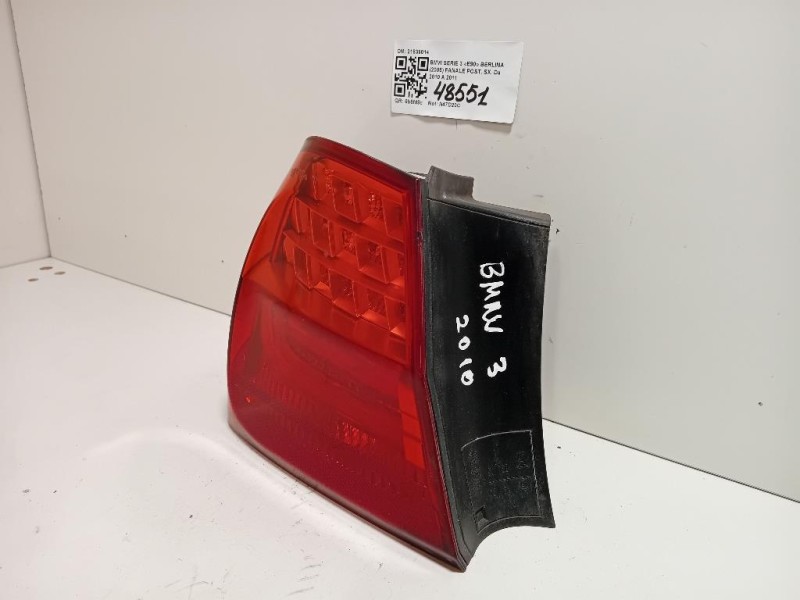 Fanale POST SX 21839014 Bmw Serie 3 E90 Berlina 2005