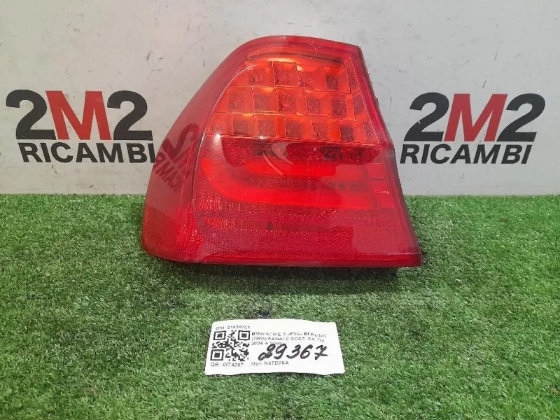 Fanale POST SX 21830701 Bmw Serie 3 E90 Berlina 2005
