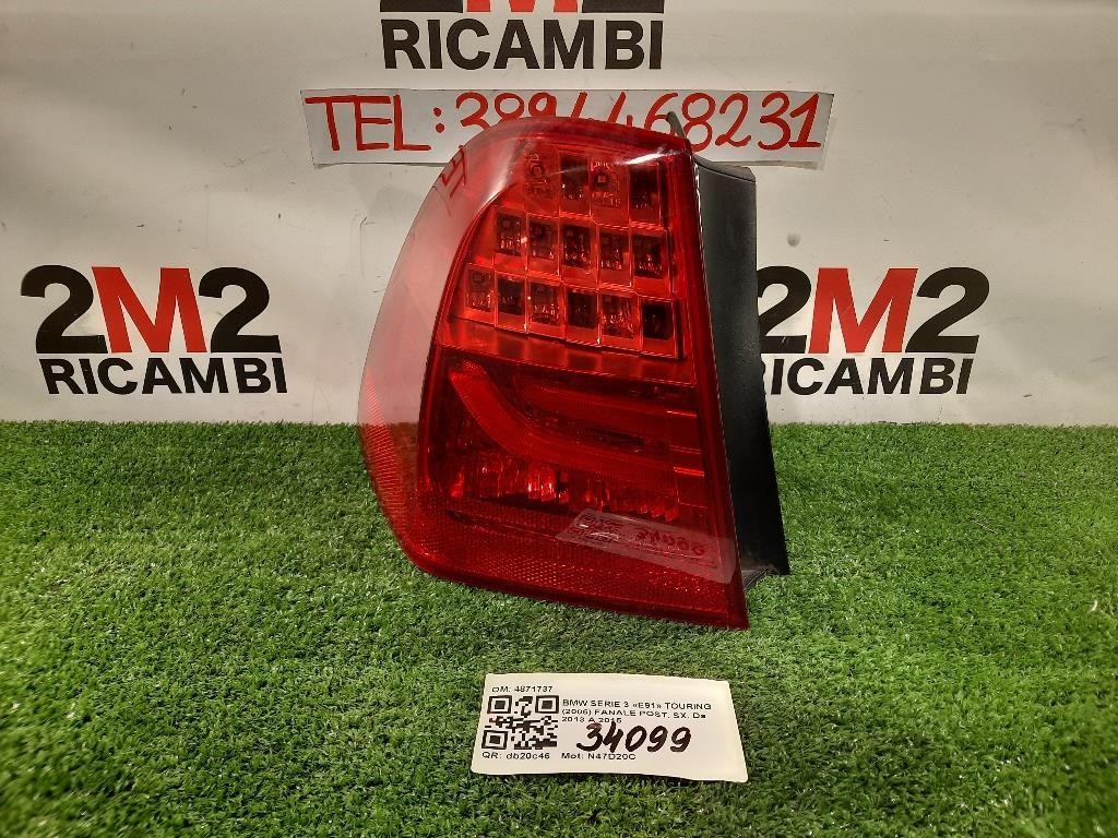 Fanale POST SX 4871737 Bmw Serie 3 E91 Touring 2005