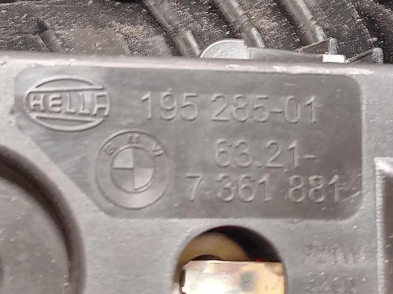 Fanale POST SX 195285-01 Bmw Serie 5 E60 Berlina 2004