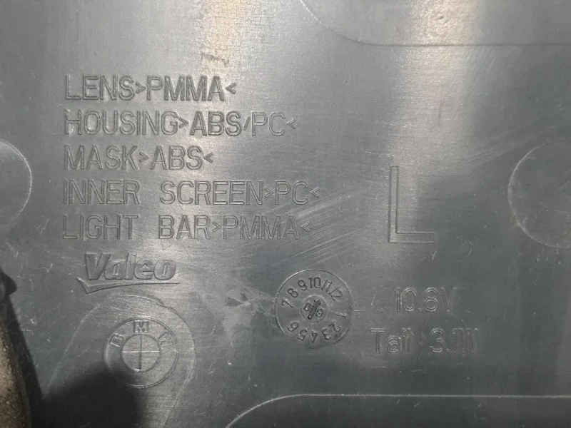 Fanale POST SX FANALE POST SX Bmw Serie 5 F07 GT 2010