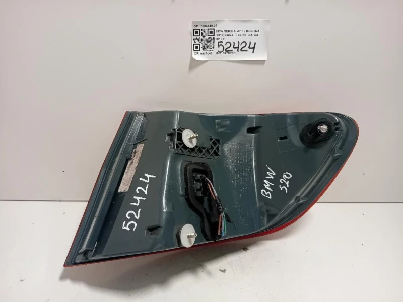 Fanale POST SX 7584448-07 Bmw Serie 5 F10 Berlina 2012