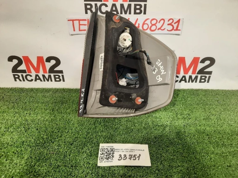 Fanale POST SX 7162209 Bmw X3 E83 2004