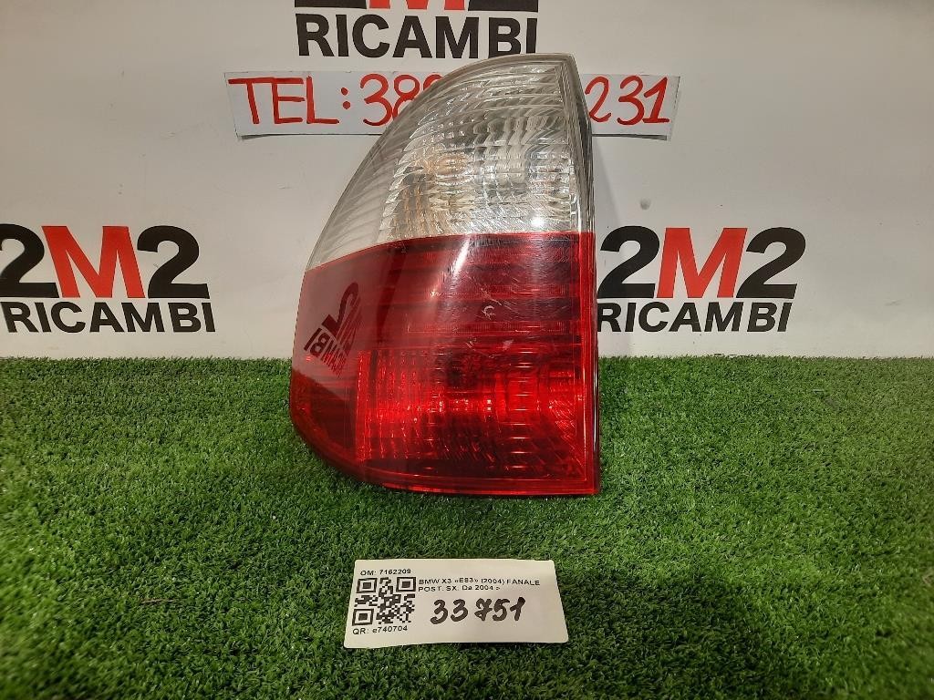 Fanale POST SX 7162209 Bmw X3 E83 2004