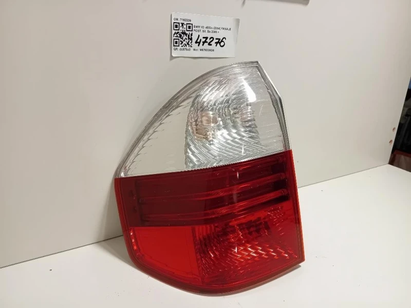 Fanale POST SX 7162209 Bmw X3 E83 2004