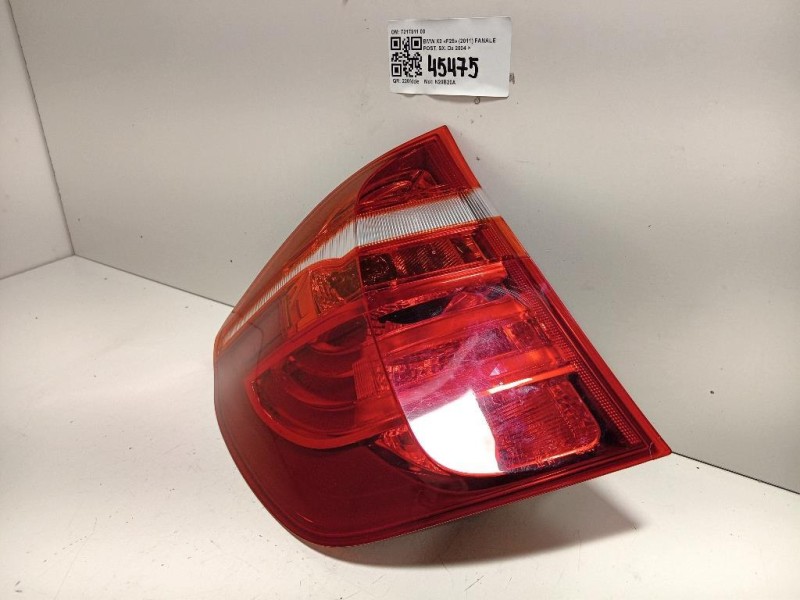 Fanale POST SX 7217311 08 Bmw X3 F25 2011