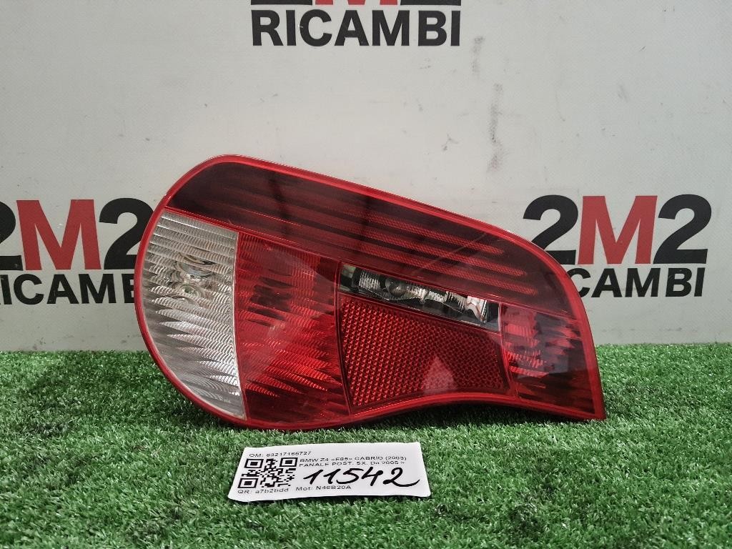 Fanale POST SX 63217165727 Bmw Z4 E85 Cabrio 2003