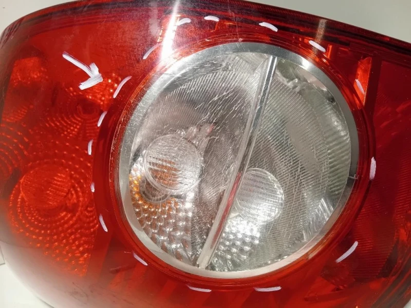 Fanale POST SX 96626995 Chevrolet Captiva I 2007