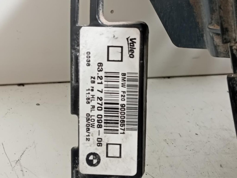 Fanale POST DX 900065716321727009806 Bmw Serie 1 F20 Berlina 2015