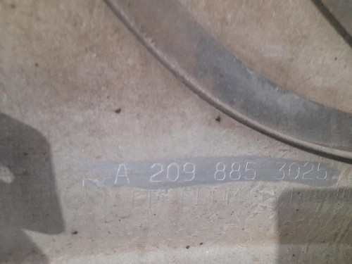 Paraurti ANT NUDO A2098853025 Mercedes Classe CLK C209 2003